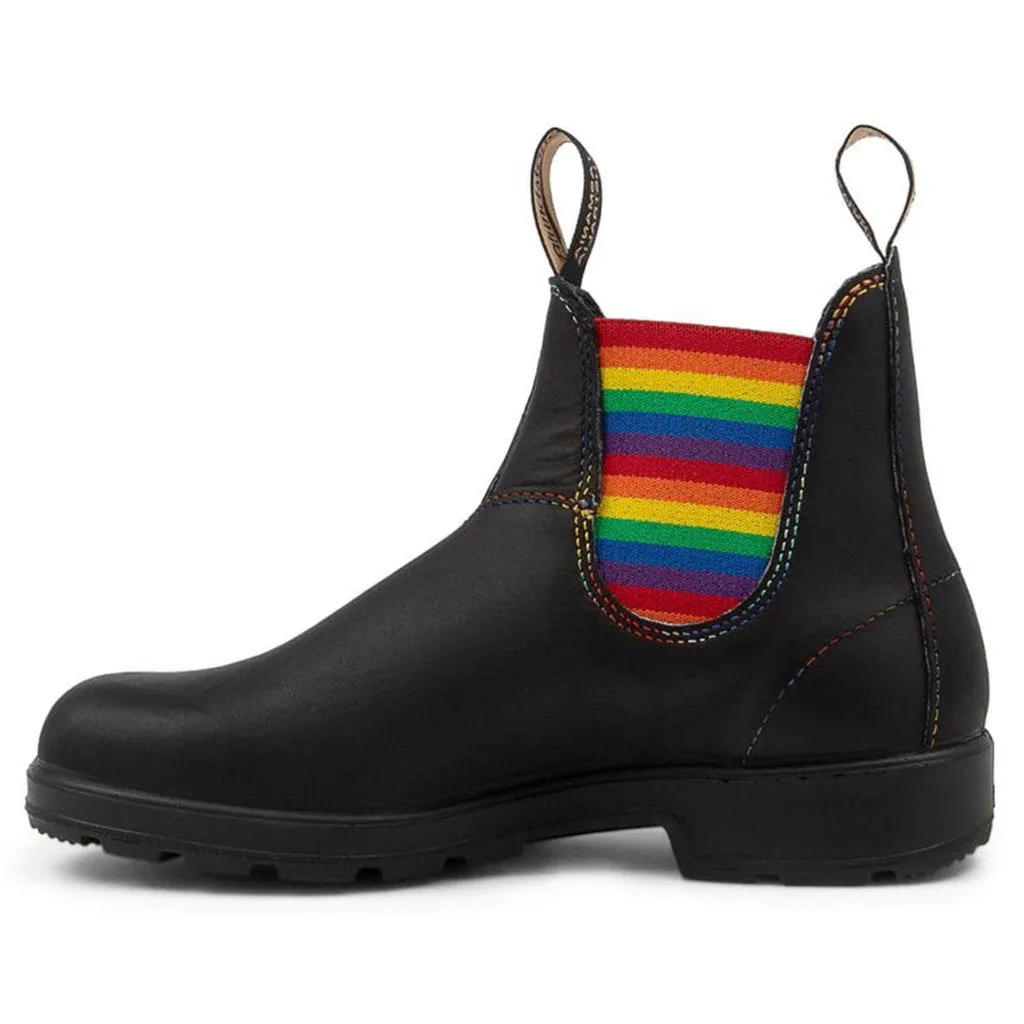 2105 Water-Resistant Leather Unisex Chelsea Boots