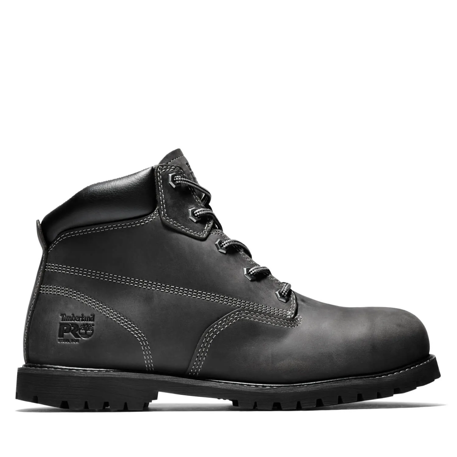 6 In Gritstone Steel-Toe Black