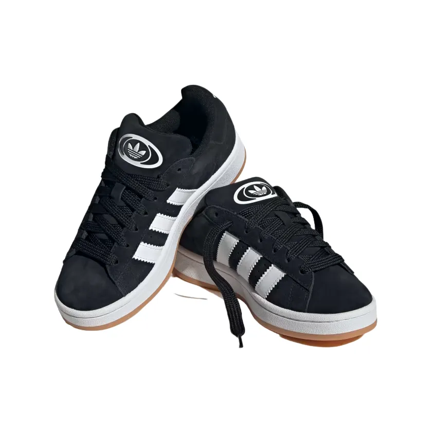 Adidas Originals Campus 00s boys' sneakers shoe HQ6638 black-white