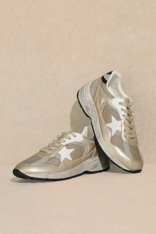 Alida Sneakers - Gold