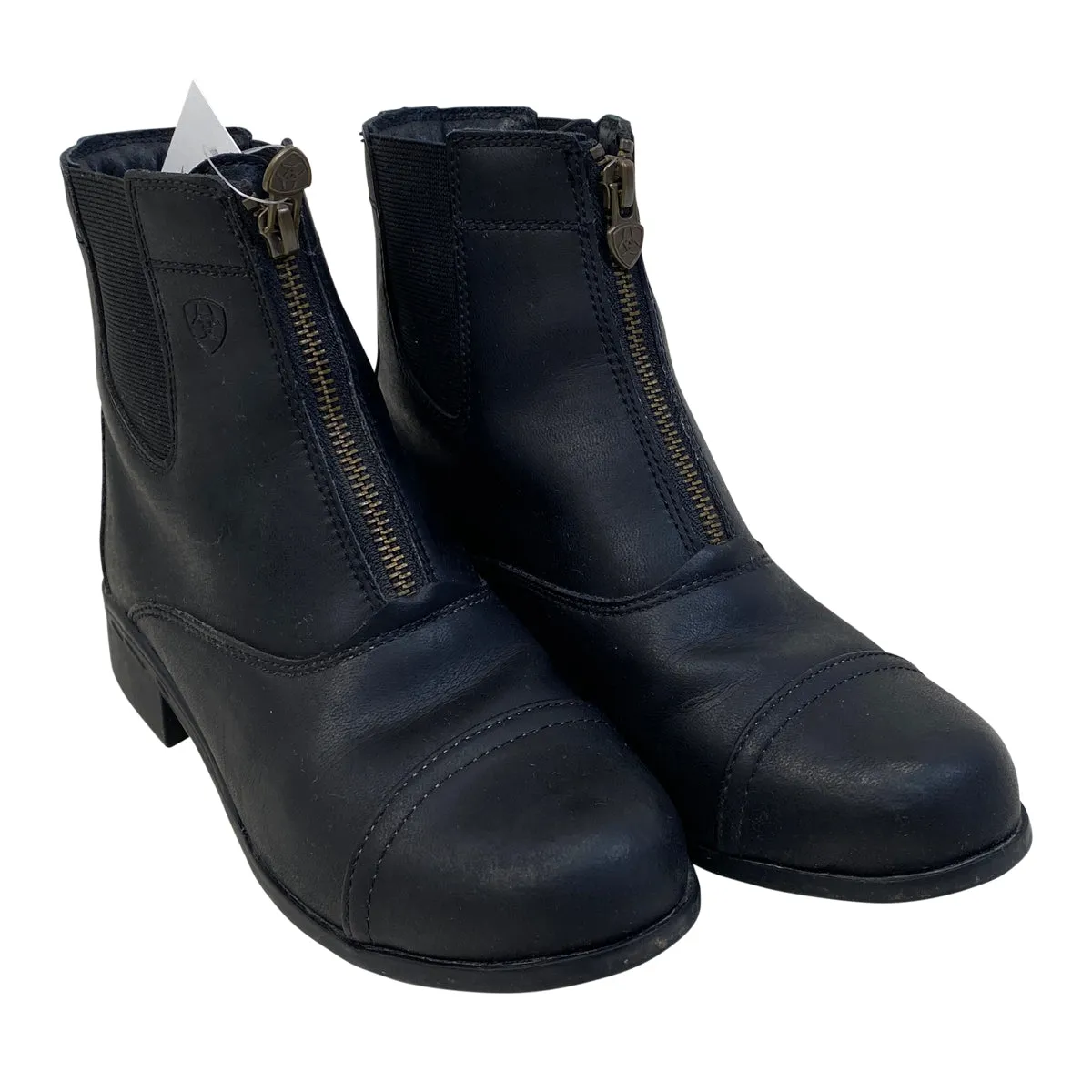 Ariat Scout Zip Paddock Boots in Black - Children's 3