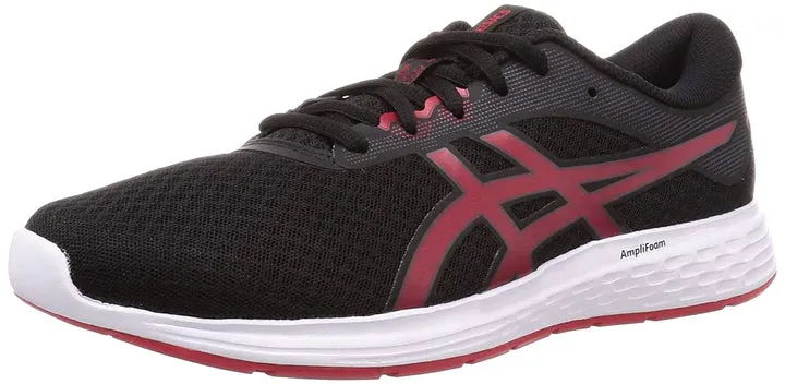 Asics Patriot 11 Men's Running Shoes - Black/Speed Red