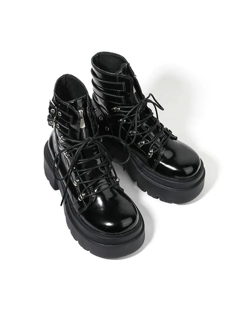 Autumn platform Martin boots【s0000004488】