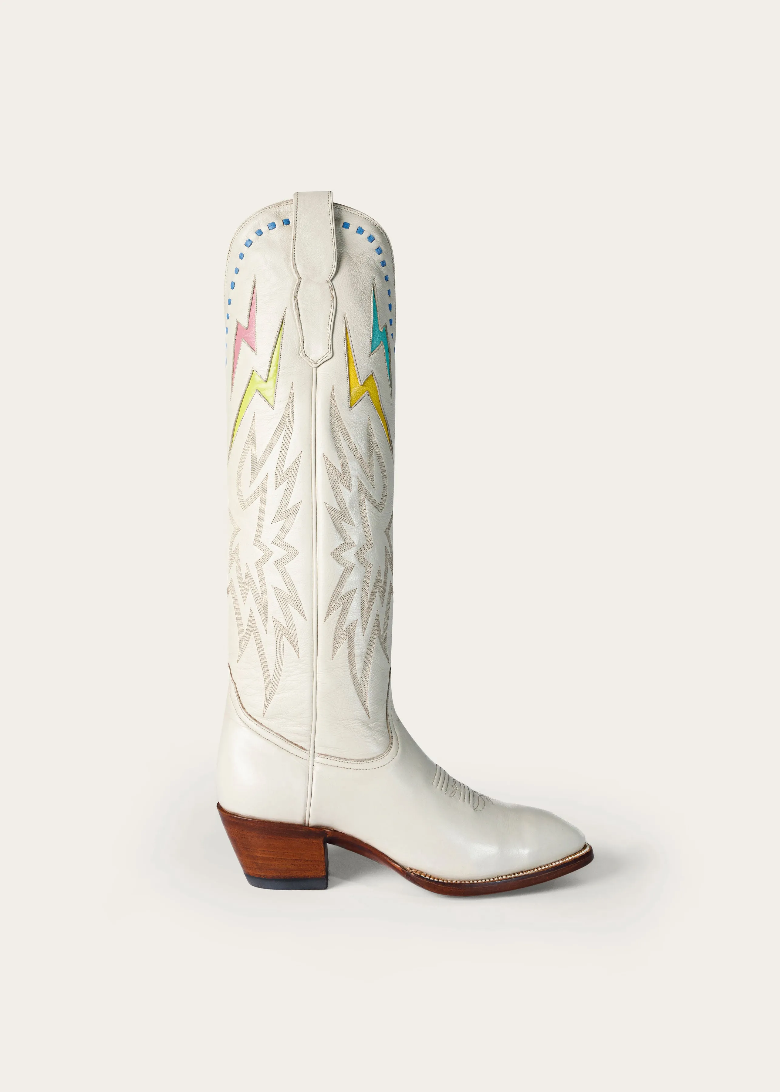 Bone Rainbow Lightning Boot Limited Edition