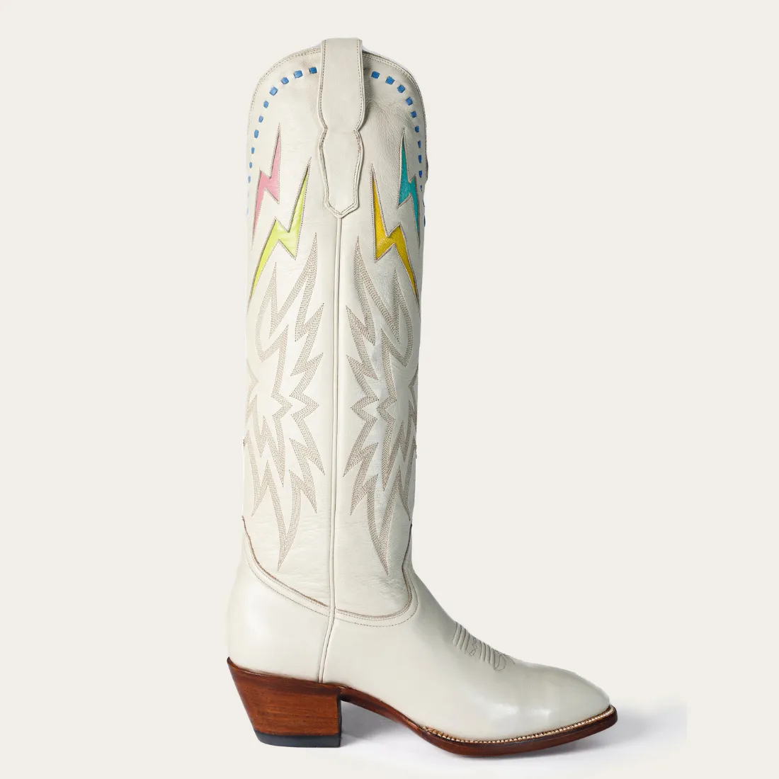 Bone Rainbow Lightning Boot Limited Edition