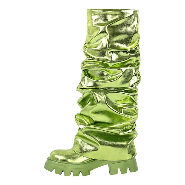 Boots Queen Monstra (Green)