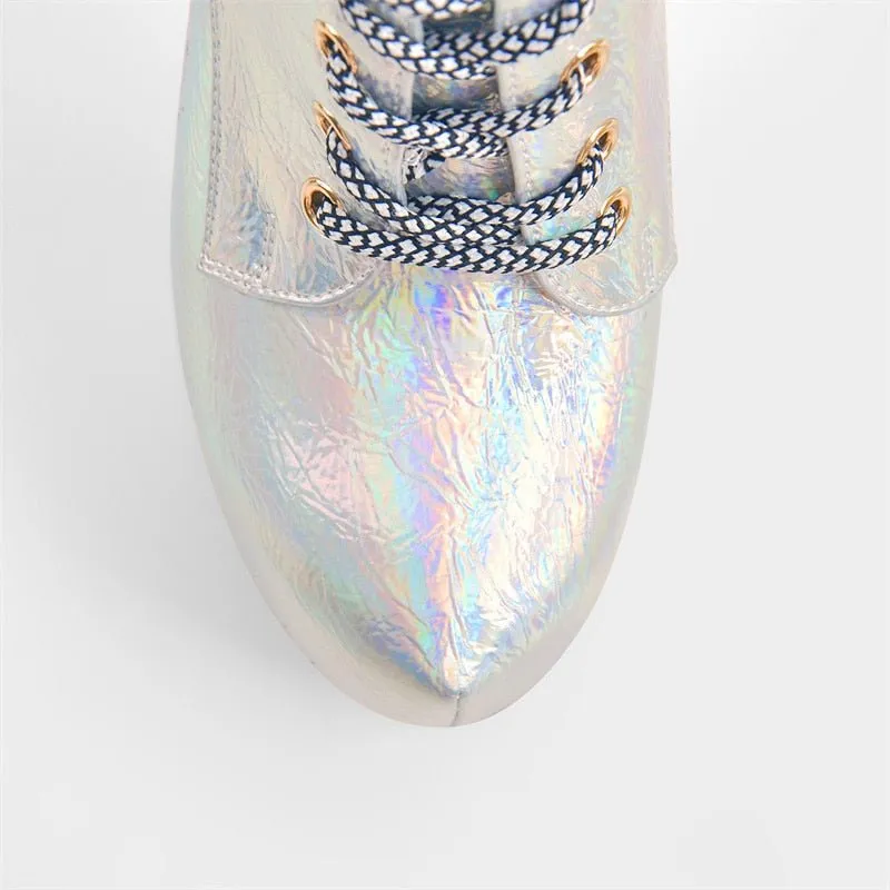 Boots Queen Sgulivant (Silver)