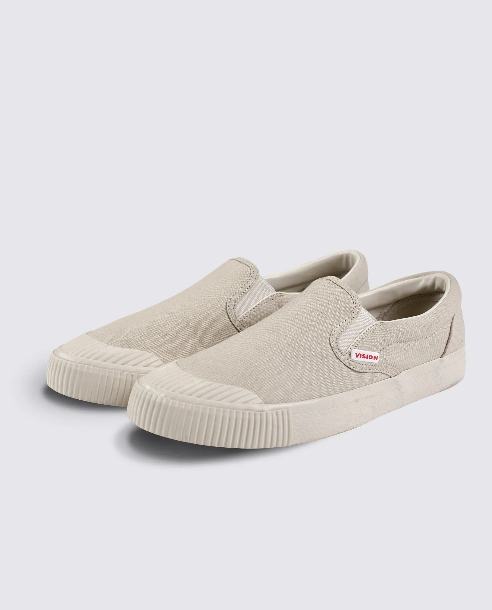 Canvas Slip on Shoes Bone