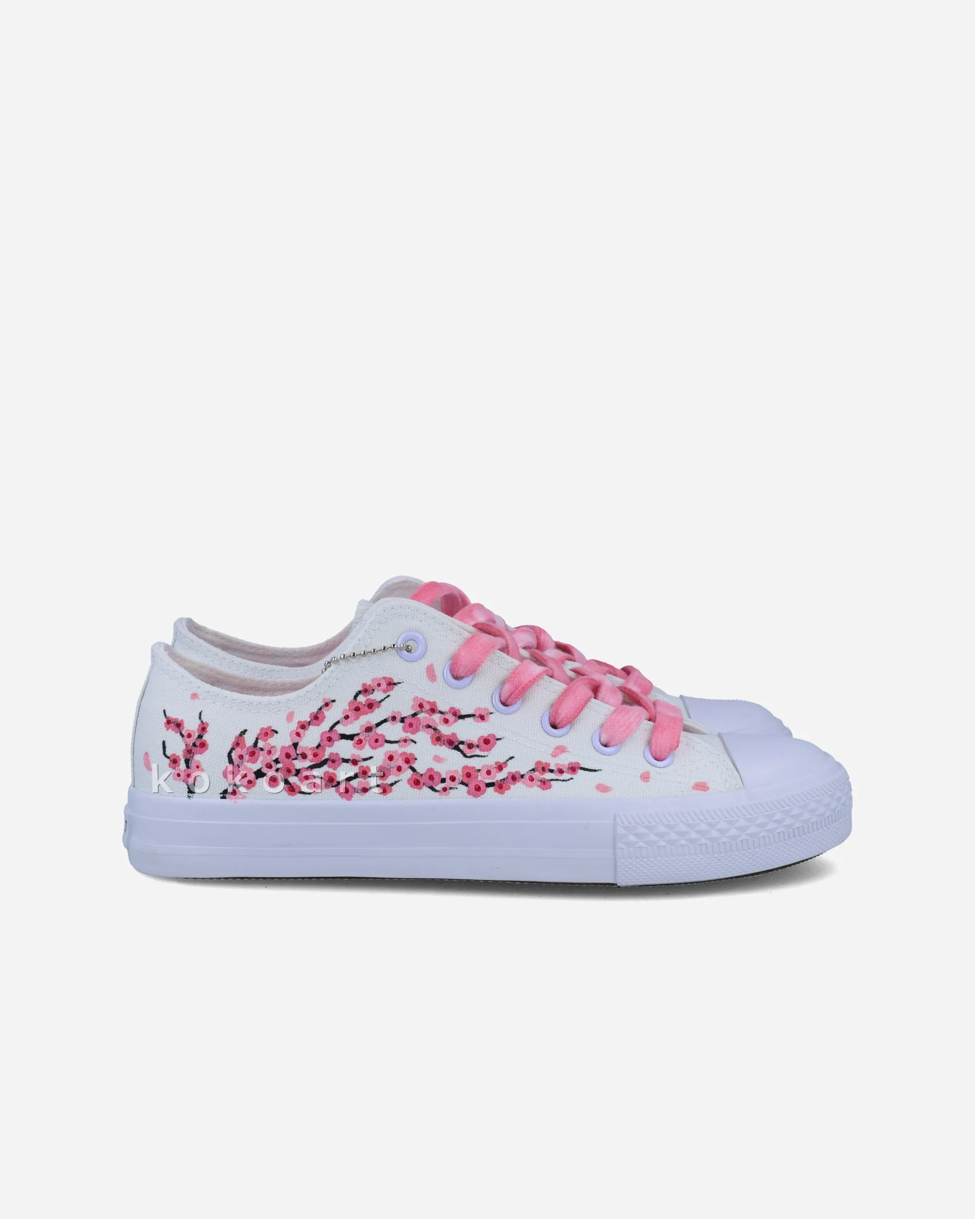 Cherry Blossom Hand Painted Shoes