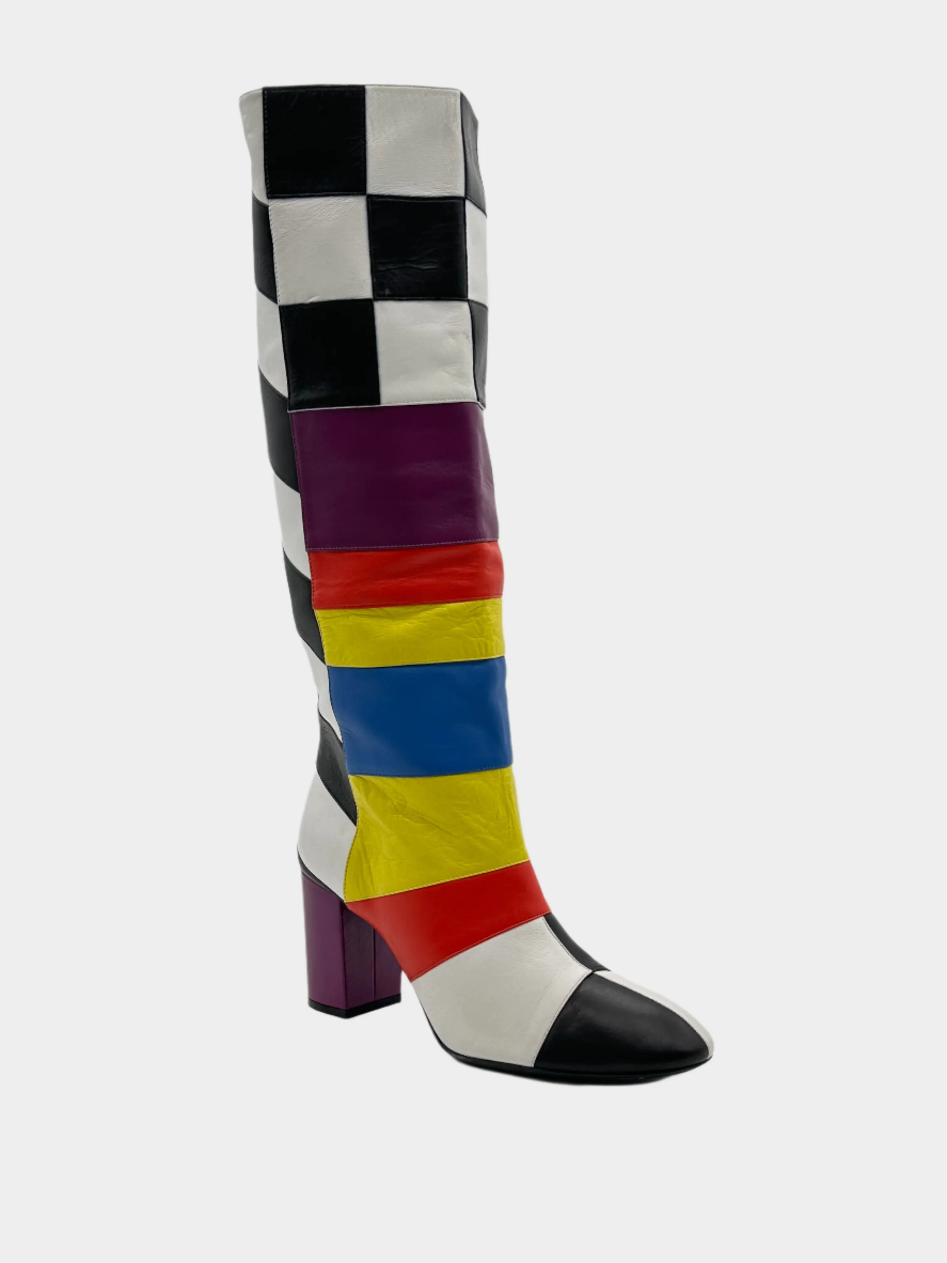 Color Block Boots