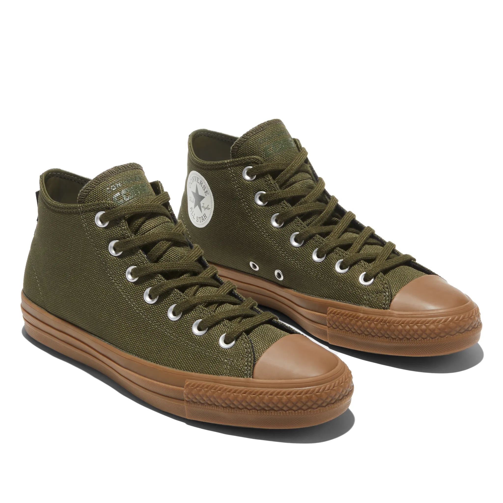 Converse CONS CTAS Pro Mid Cordura Cargo Khaki/Egret/Dark Gum