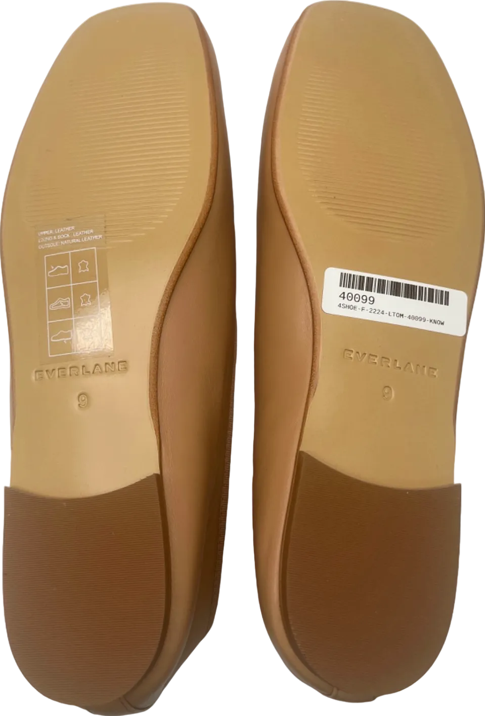 Everlane Beige Day Glove Ballet Flats UK 7