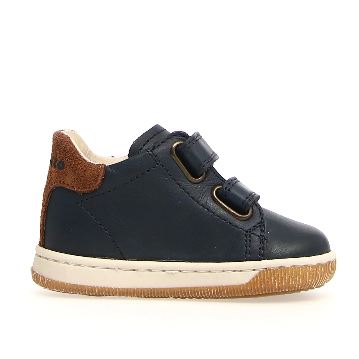 Falcotto Boy's and Girl's Adam Vl Nappa Spazz Sneakers, Navy Chestnut