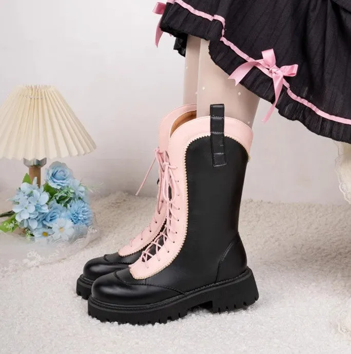 Fashion Lolita Martin Boots PN6111