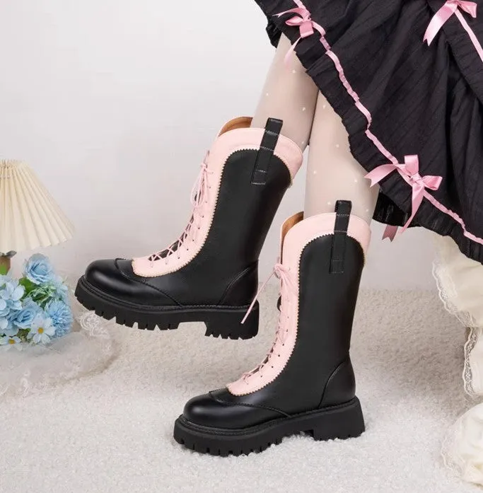 Fashion Lolita Martin Boots PN6111