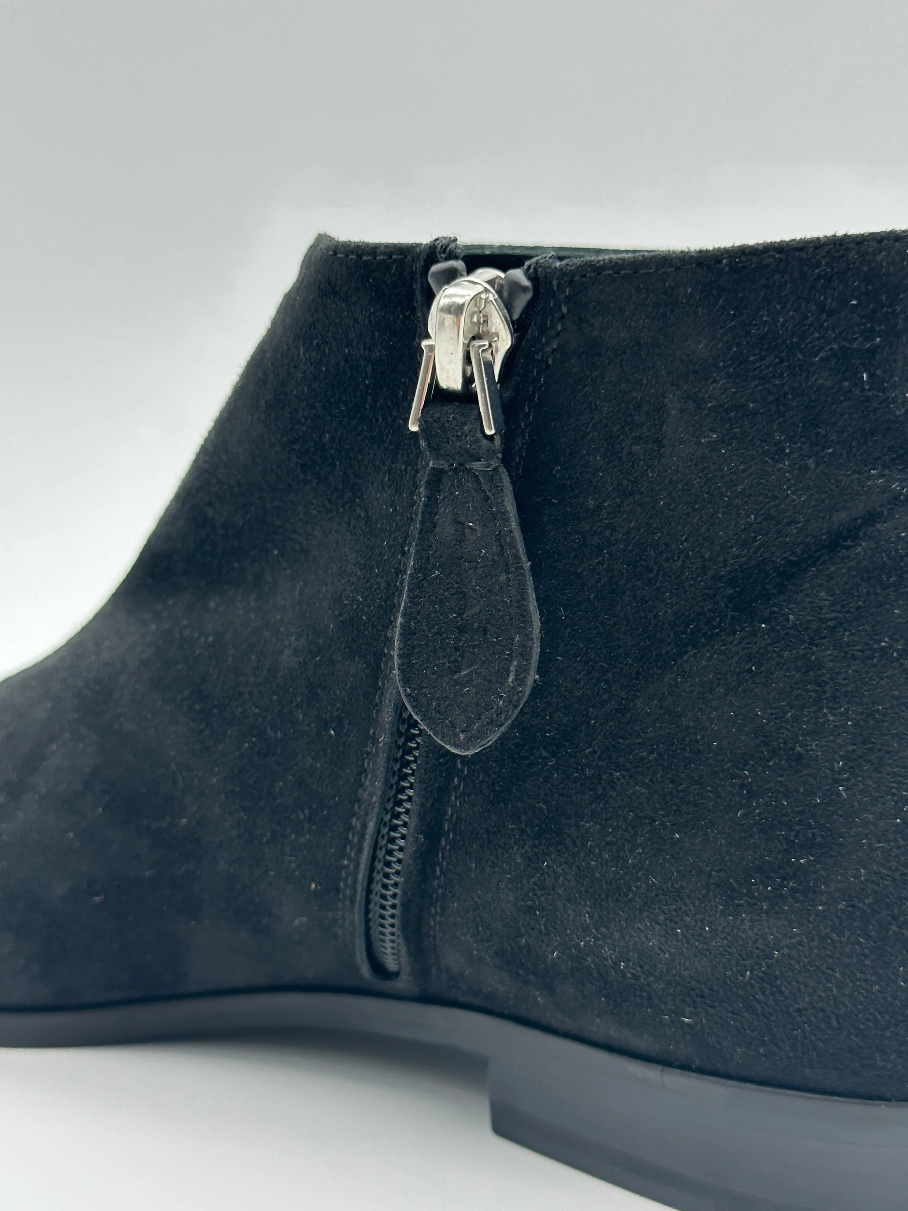 Flat Suede Boots