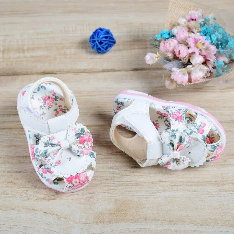 Floral Toddler Kids Sandals - Girls