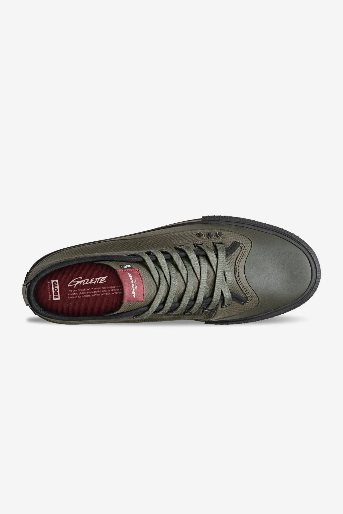 Gillette Mid - Dark Olive/Black - Skate Shoes