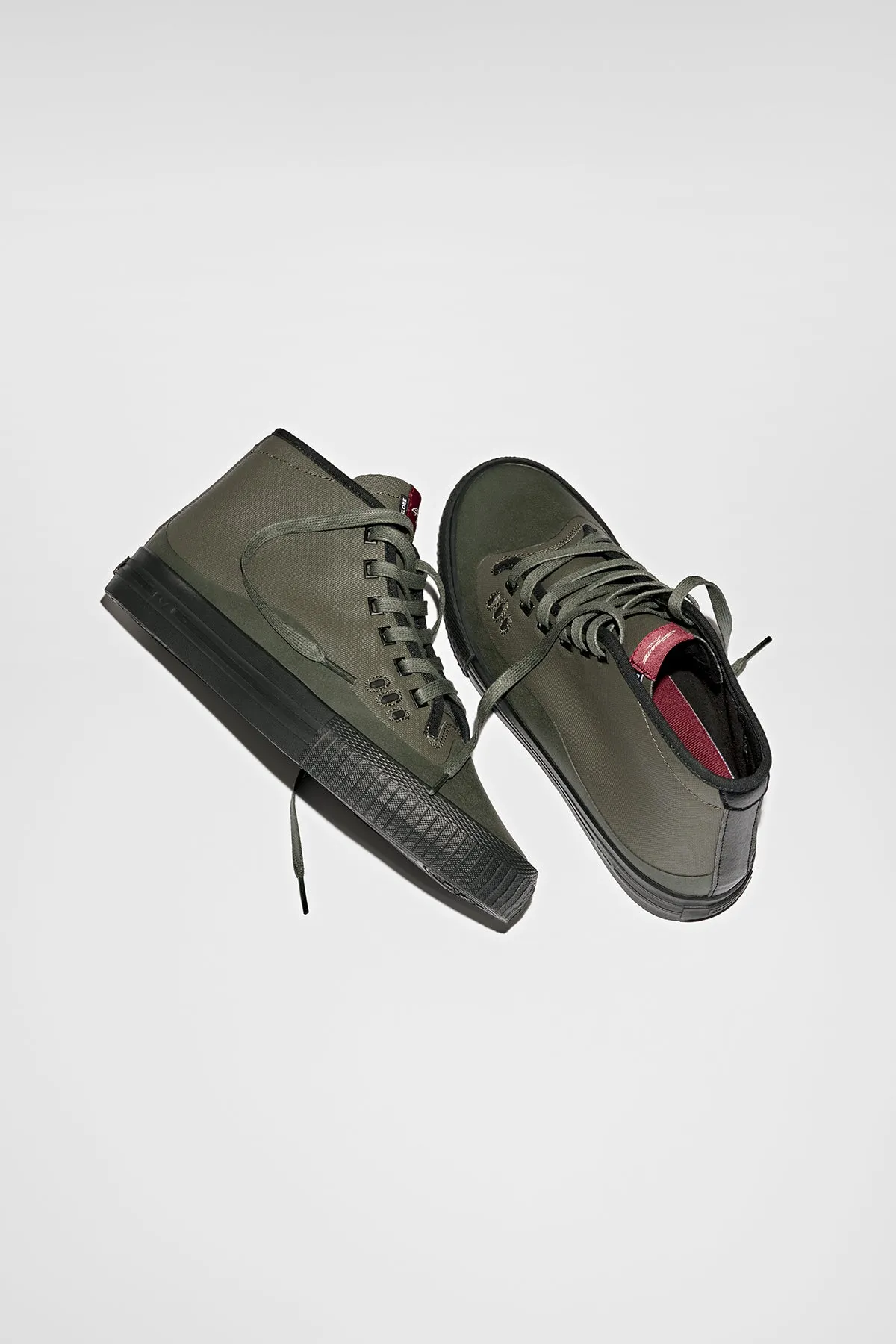 Gillette Mid - Dark Olive/Black - Skate Shoes