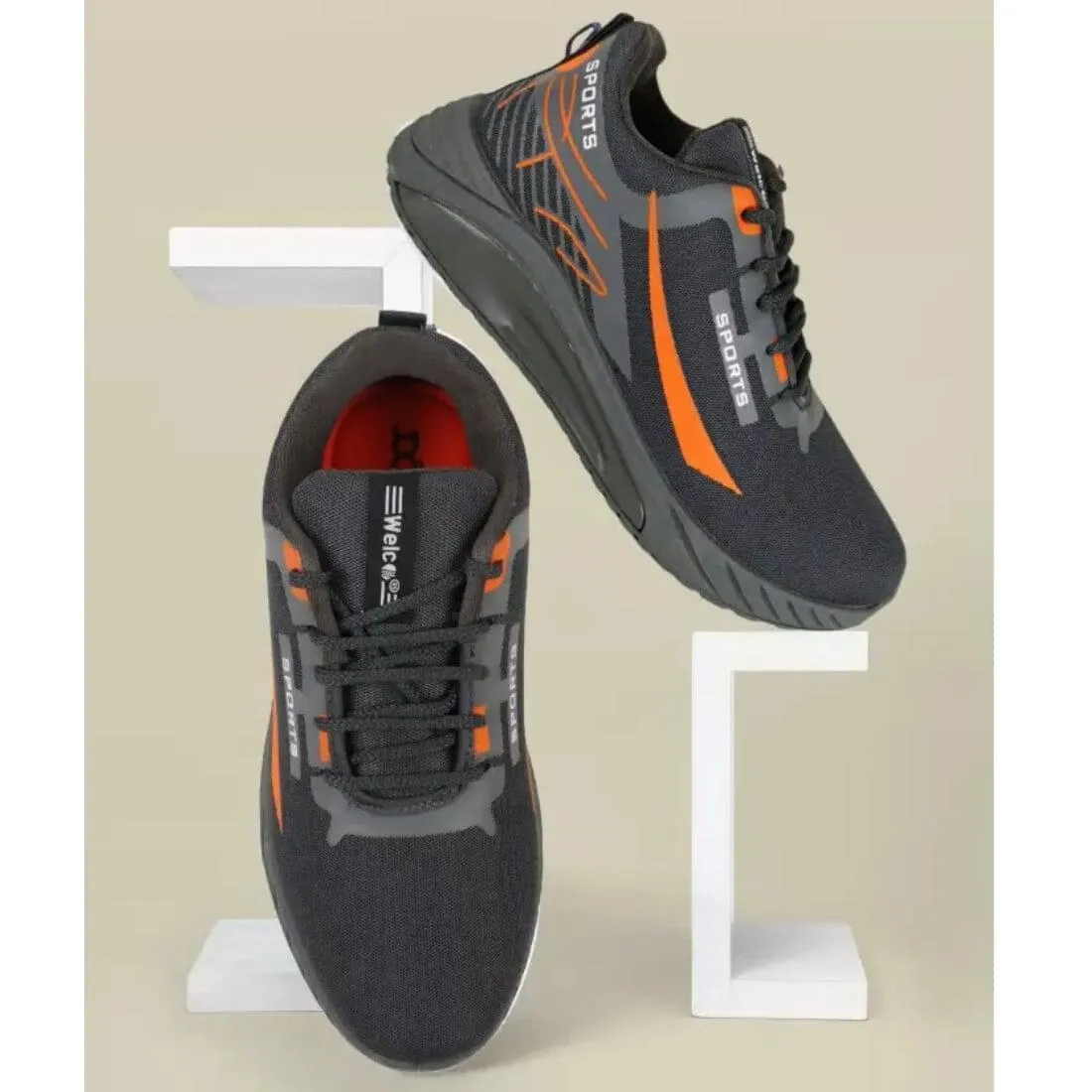 Jootiyapa Premium Sports Running,Walking & Gym Shoes Sole with Free Memory Foam INSOLE Casual Sneaker Shoes for Men's