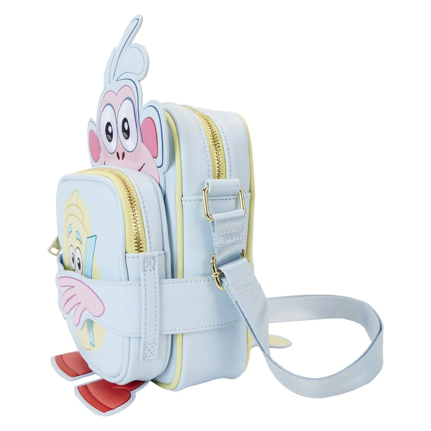 Loungefly Nickelodeon Dora the Explorer Boots Crossbuddy Bag - Preorder