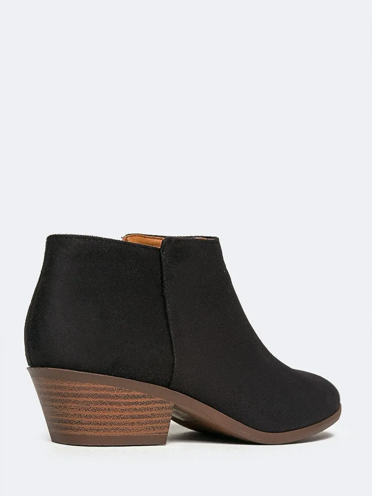 Low Ankle Western Bootie