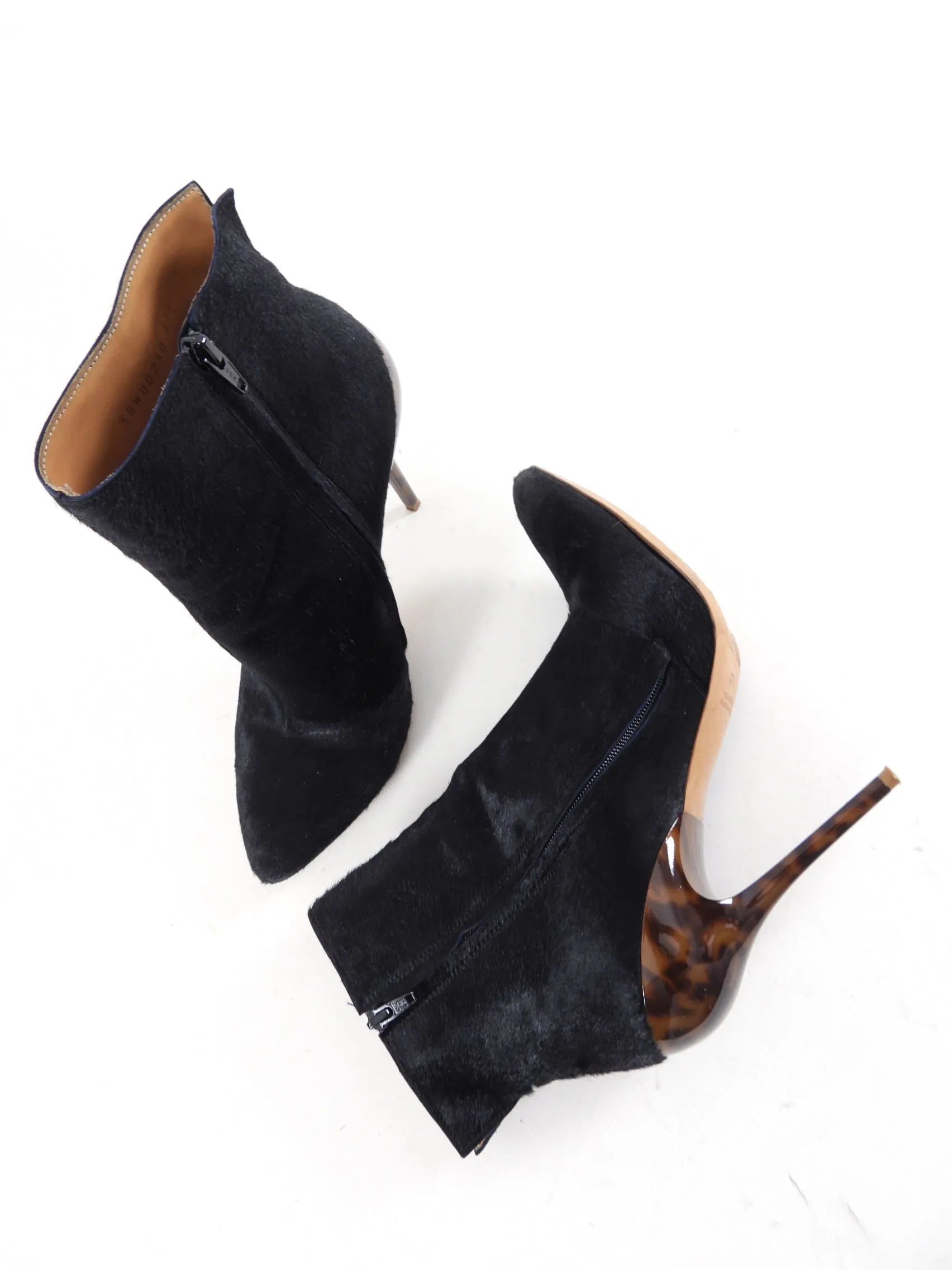 Maison Martin Margiela Pony Hide Ankle Boots - 37.5 (USA 7)