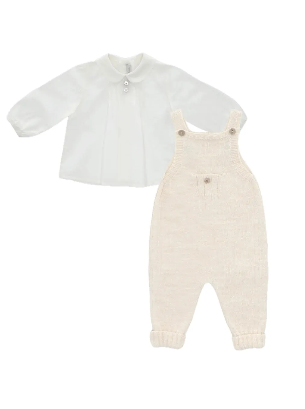 Martin Aranda Stone Baby Dungaree Set