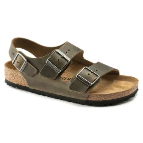 Men's Birkenstock | Milano Leather | Faded Khaki