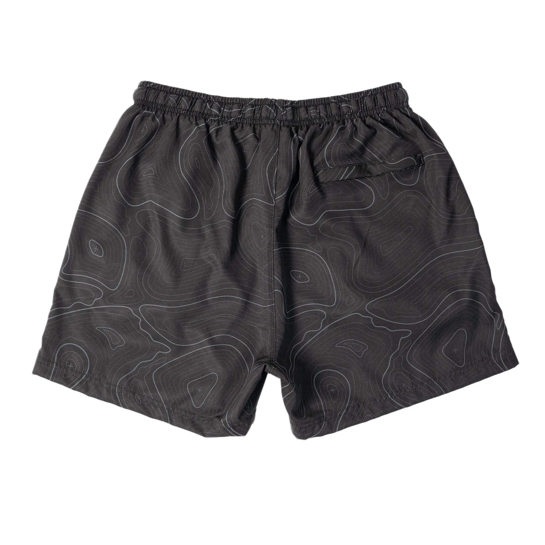 (New) Topo Camo Shorts - Black