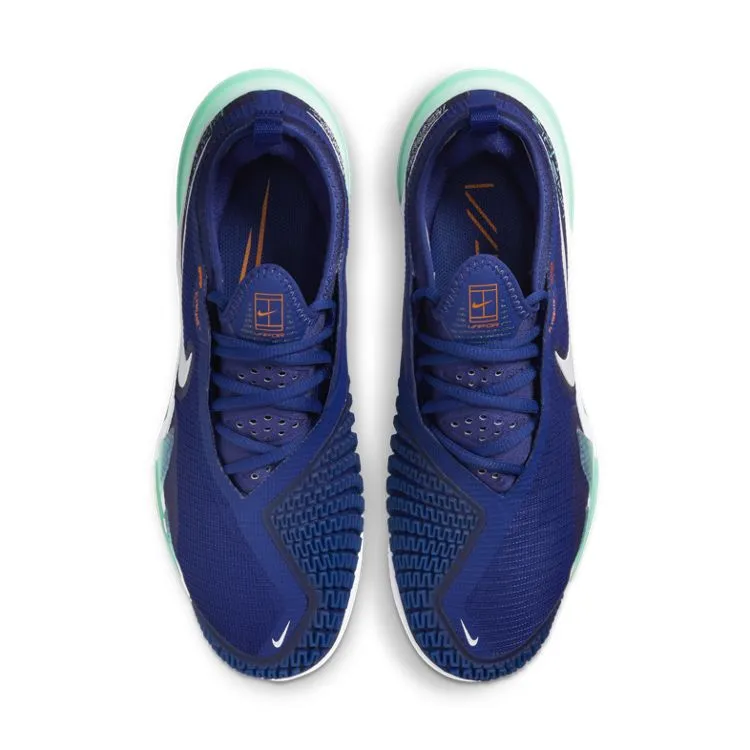 Nike Court React Vapor NXT Tennis Shoes - Deep Royal/White