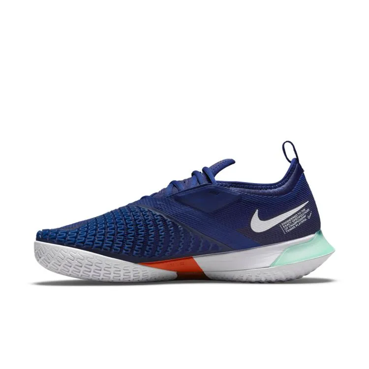 Nike Court React Vapor NXT Tennis Shoes - Deep Royal/White