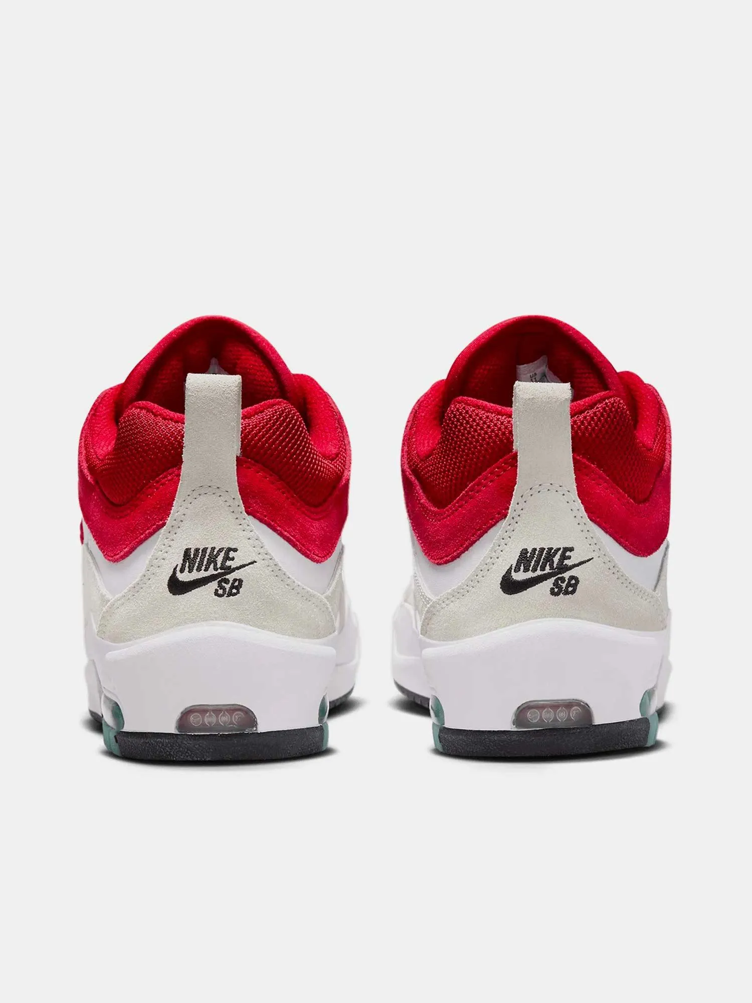 Nike SB Air Max Ishod - White / Varsity Red / Summit White