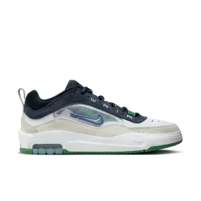 Nike SB Air Max Ishod - White/Persian Violet-Obsidian-Pine Green