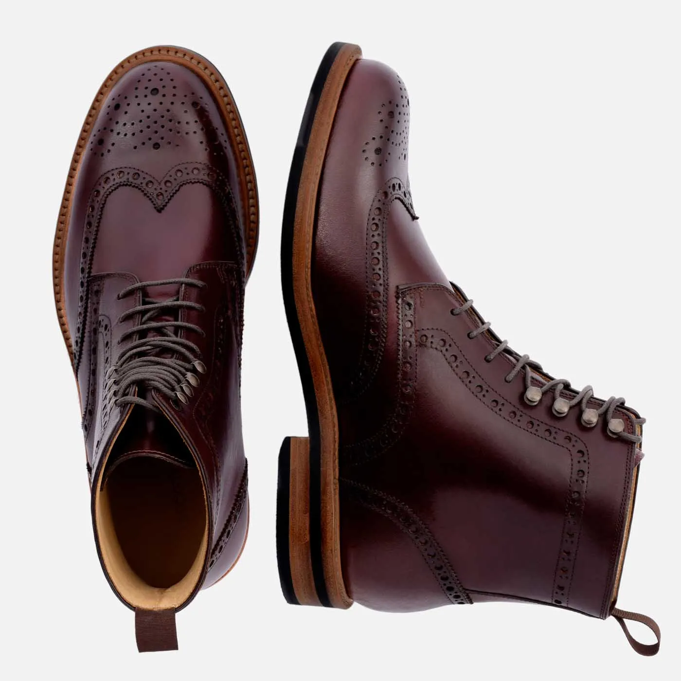 Nolan Brogue Boots - Men's