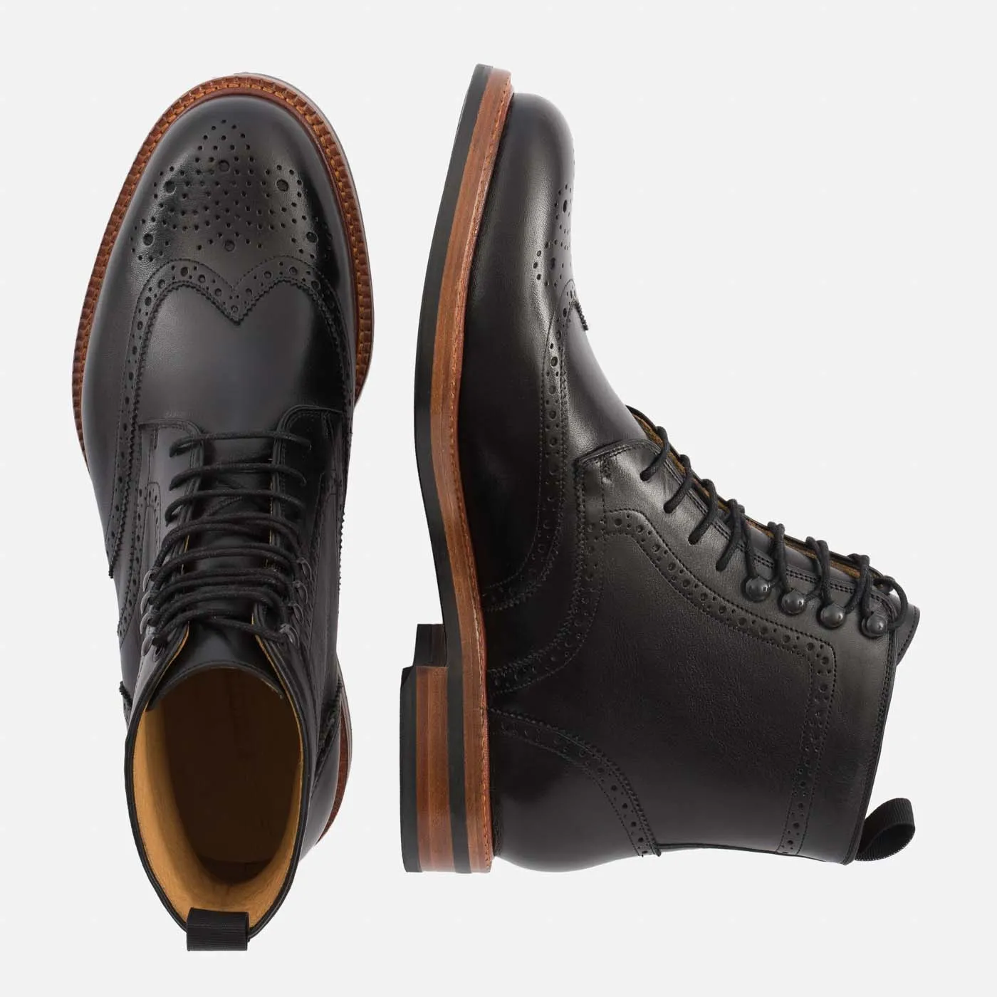 Nolan Brogue Boots - Men's