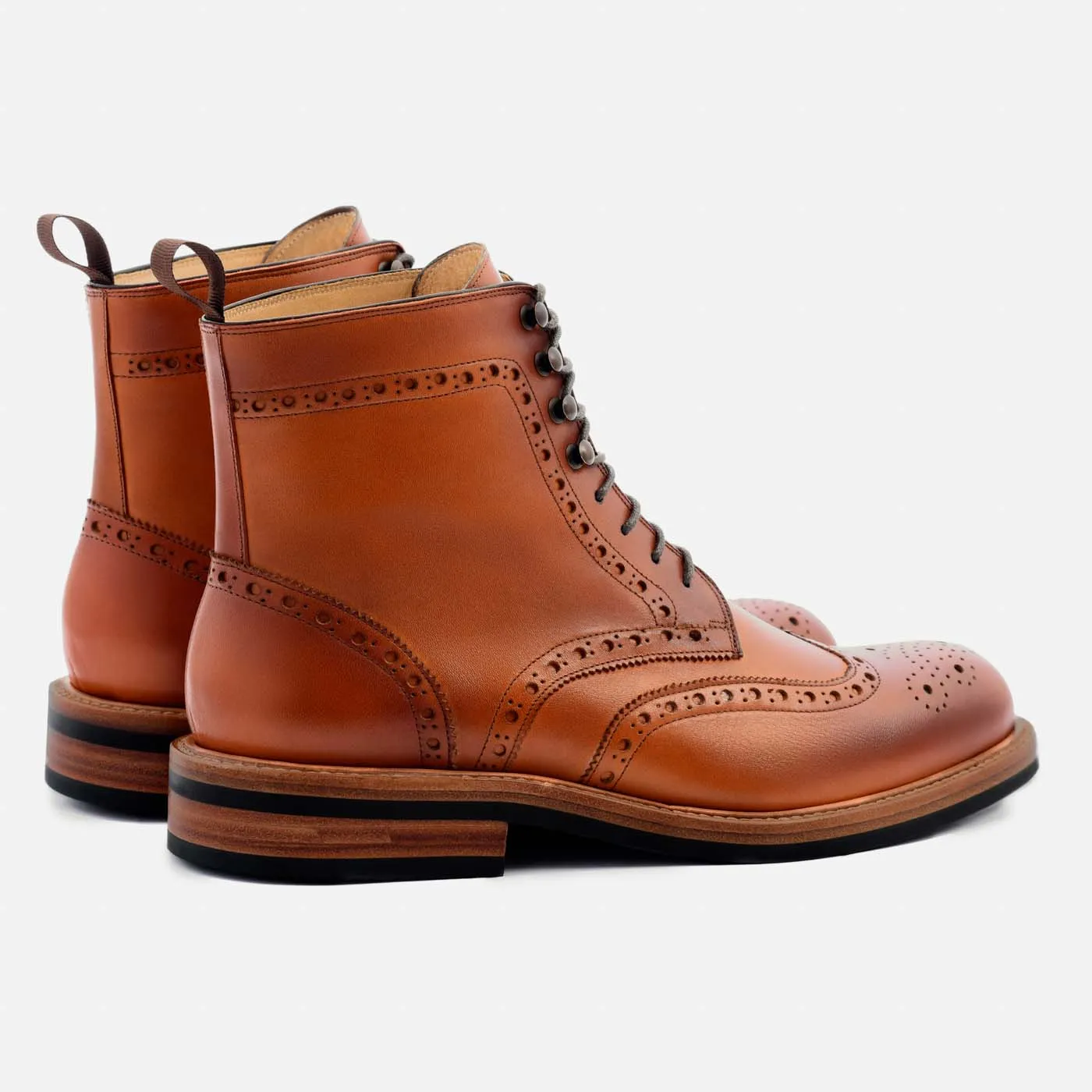 Nolan Brogue Boots - Men's