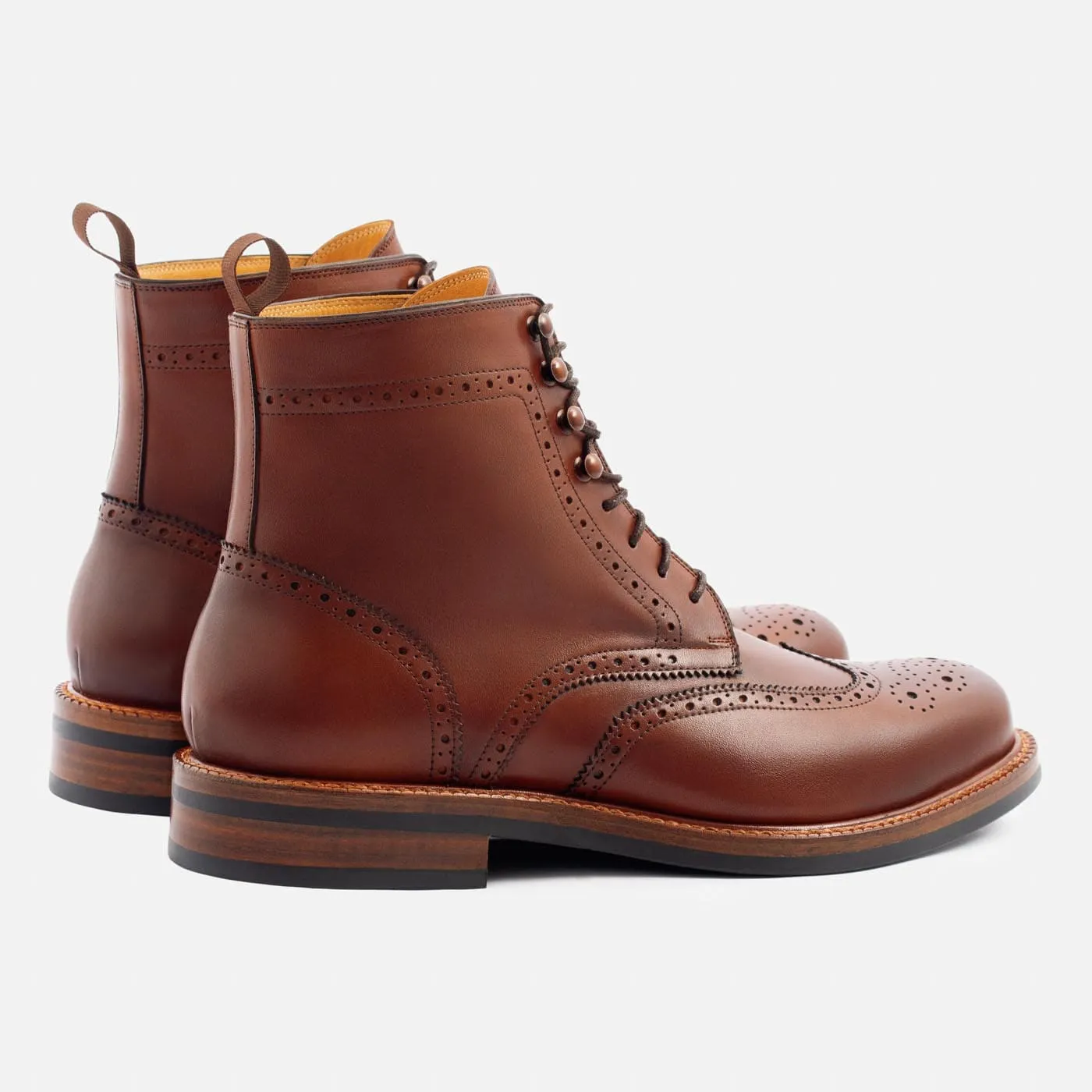 Nolan Brogue Boots - Men's