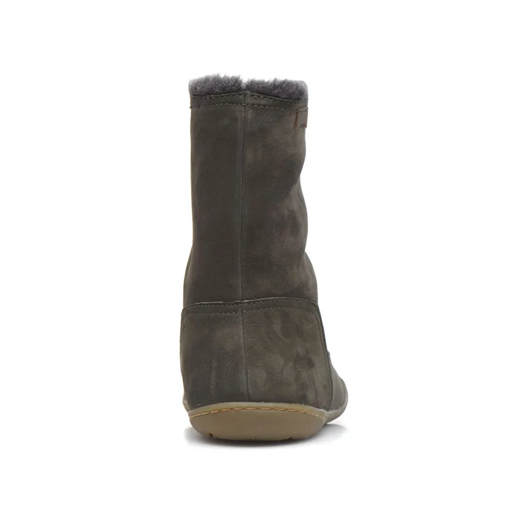 Peu Nubuck Leather Fur Lined Women's Boots