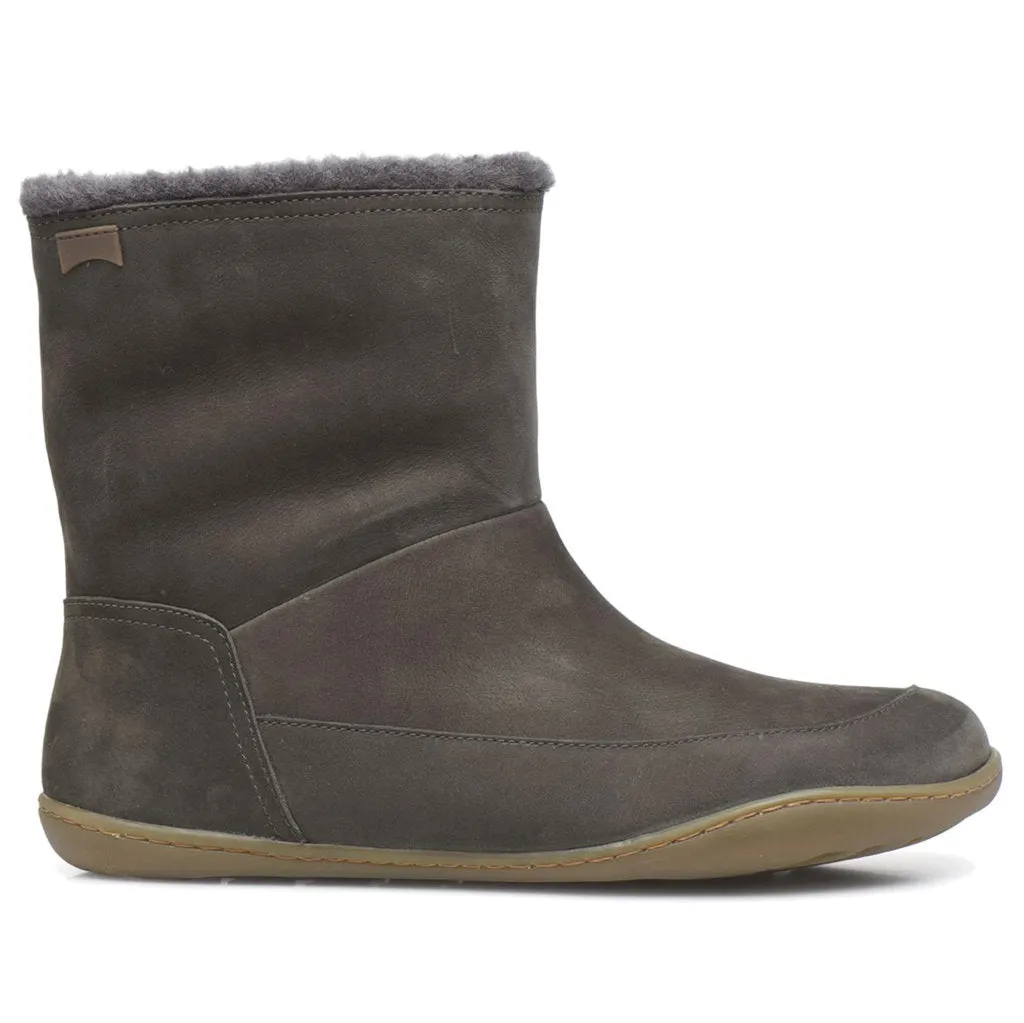 Peu Nubuck Leather Fur Lined Women's Boots