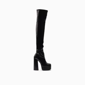 Phoenix Over The Knee Platform Sock Boot