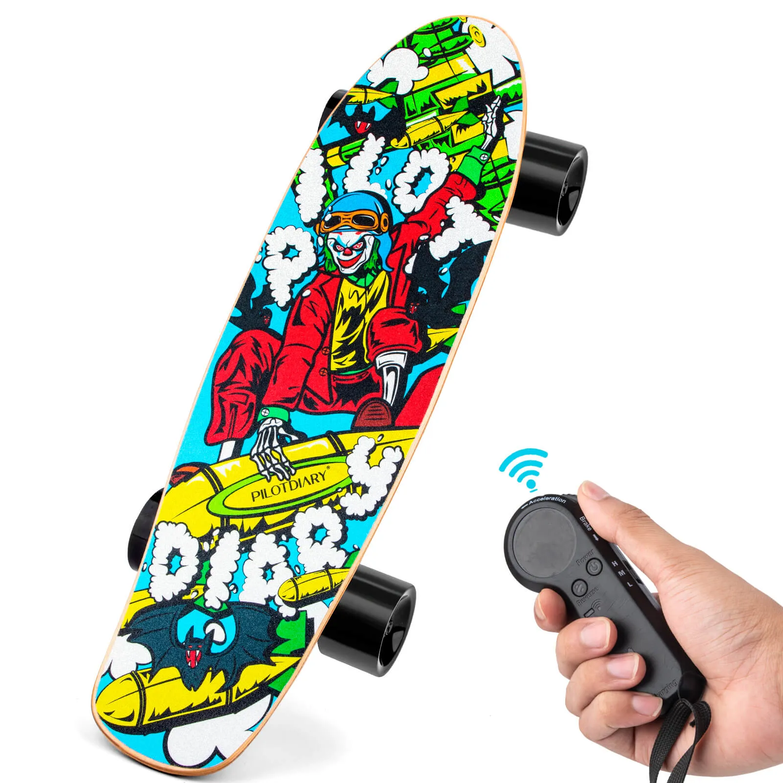 PILOTDIARY Anime Electric Skateboard