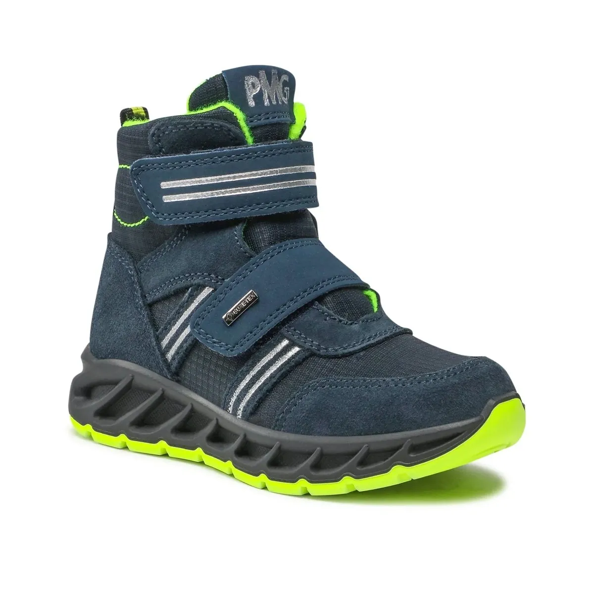 Primigi (Sizes 36-40) 2891600 Navy/Silver/Volt Gore-Tex Waterproof