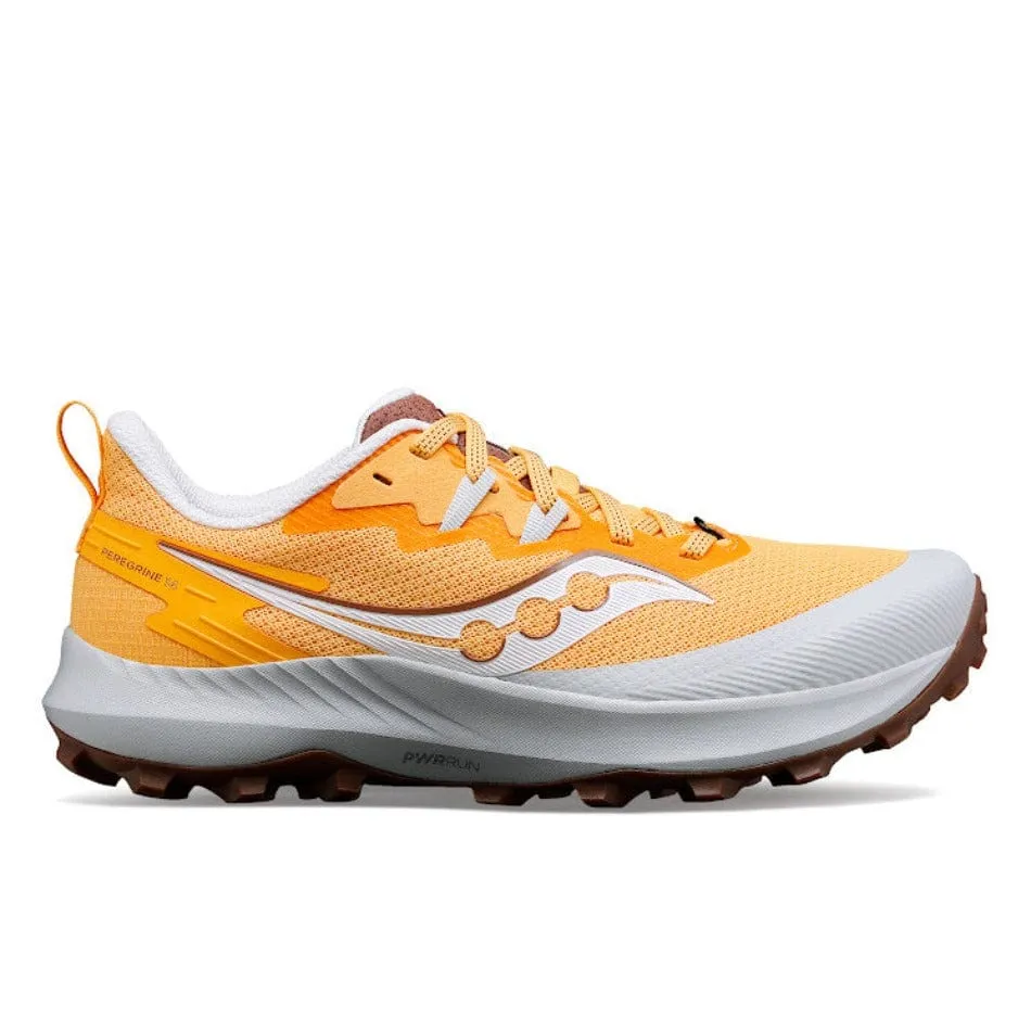 Saucony Peregrine 14 Women's Trail Shoes SS24 Flax / Clove