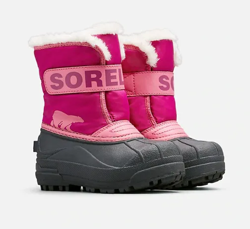 Sorel Tropic Pink/Deep Blush Children’s Snow Commander Boot