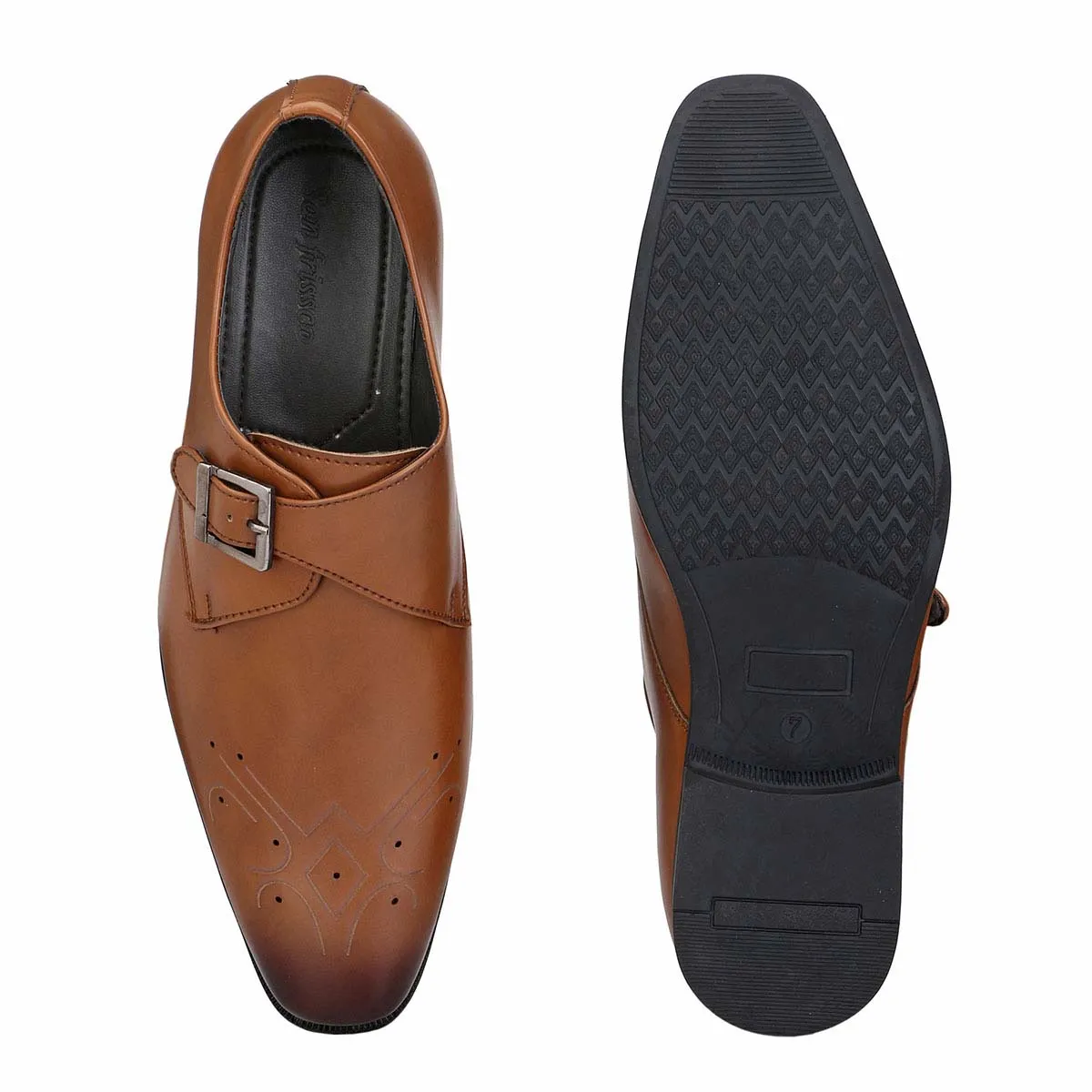 Tan Monk-Strap