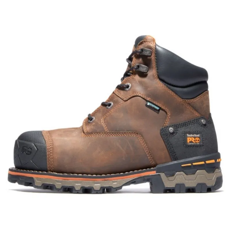 Timberland Pro Boondock Men's 6 Waterproof Composite Toe Safety Boot 91631 - Brown