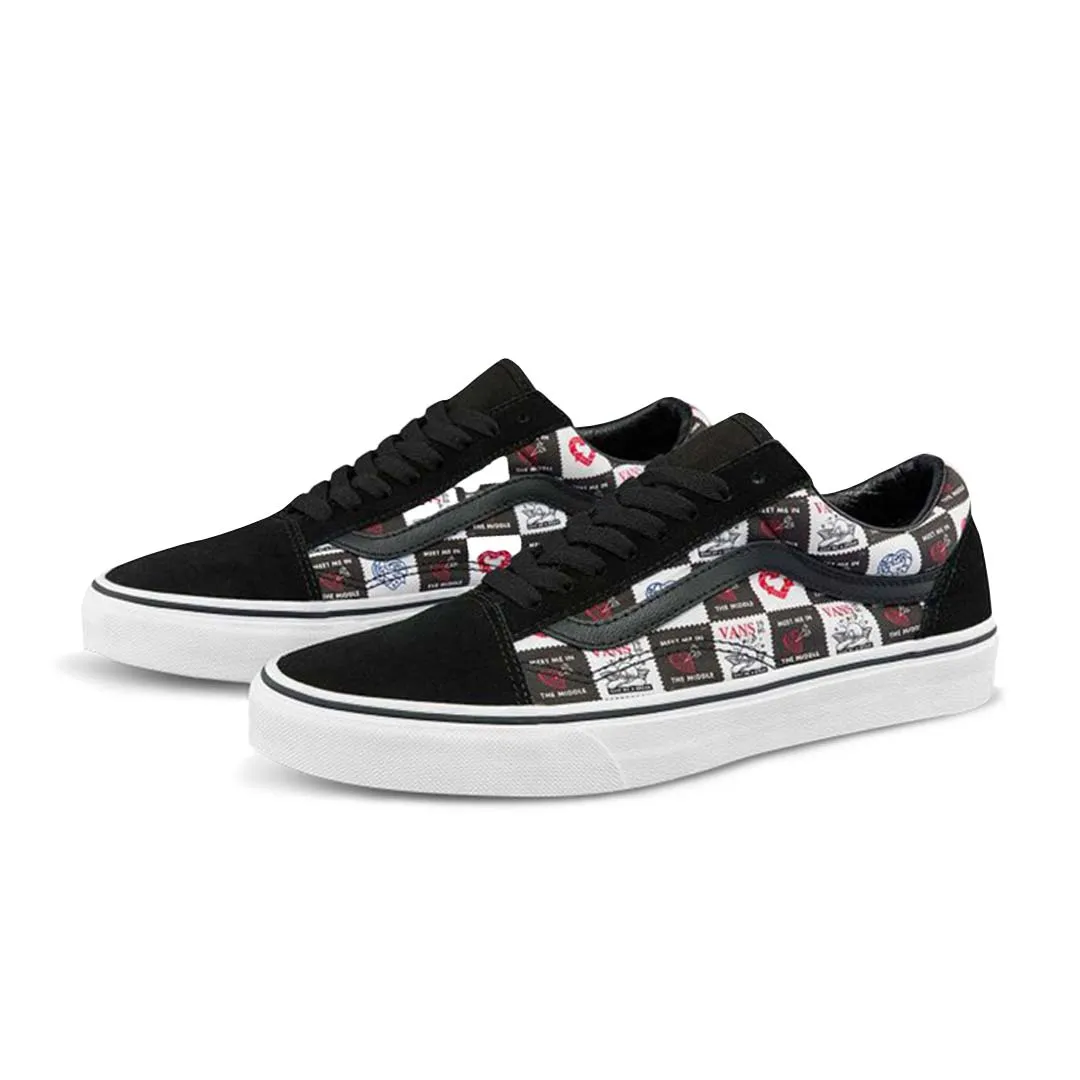 Vans - Unisex Old Skool Candy Hearts Shoes (5JMIB0A)