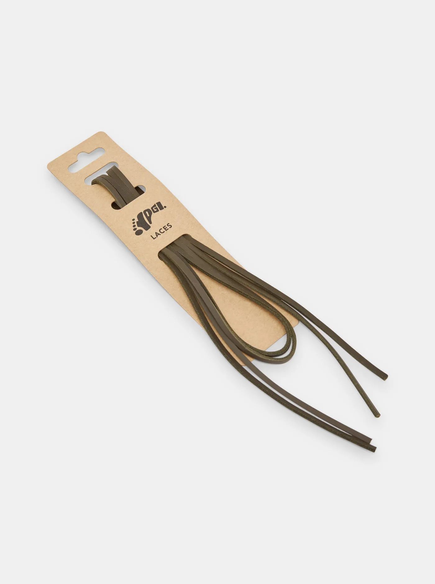 Yogi Leather Laces 90cm - Olive